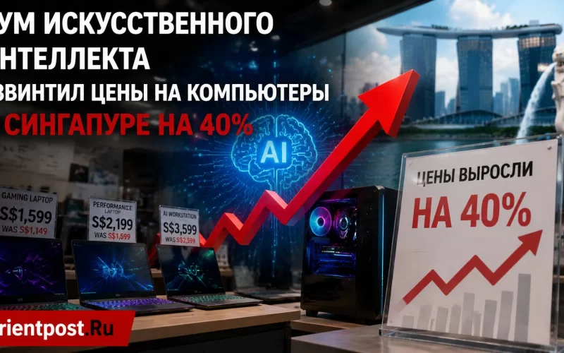 В Сингапуре зафиксирован резкий скачок цен на персональные компьютеры